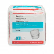 Sure Care Plus Heavy Absorbent Underwear, Extra Large, Bag