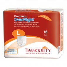 Tranquility® Premium OverNight Absorbent Underwear, Large, Bag