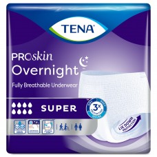 Tena® Overnight Super Absorbent Underwear, Large, Bag